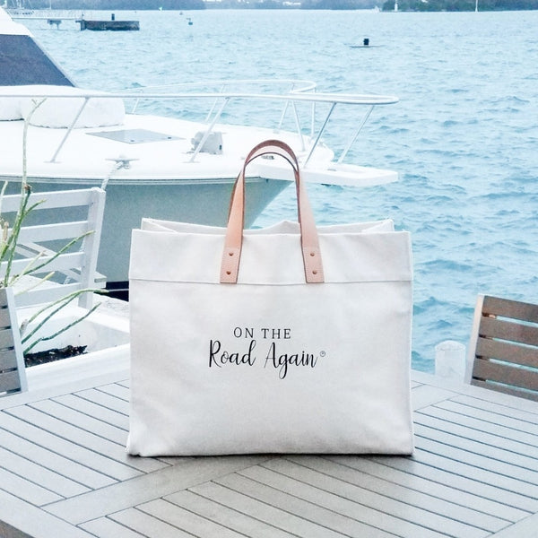 On the road again tote 2025 bags